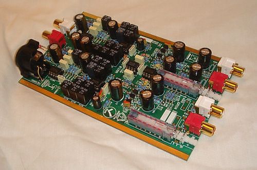 RIAA phono preamp; unbalanced output